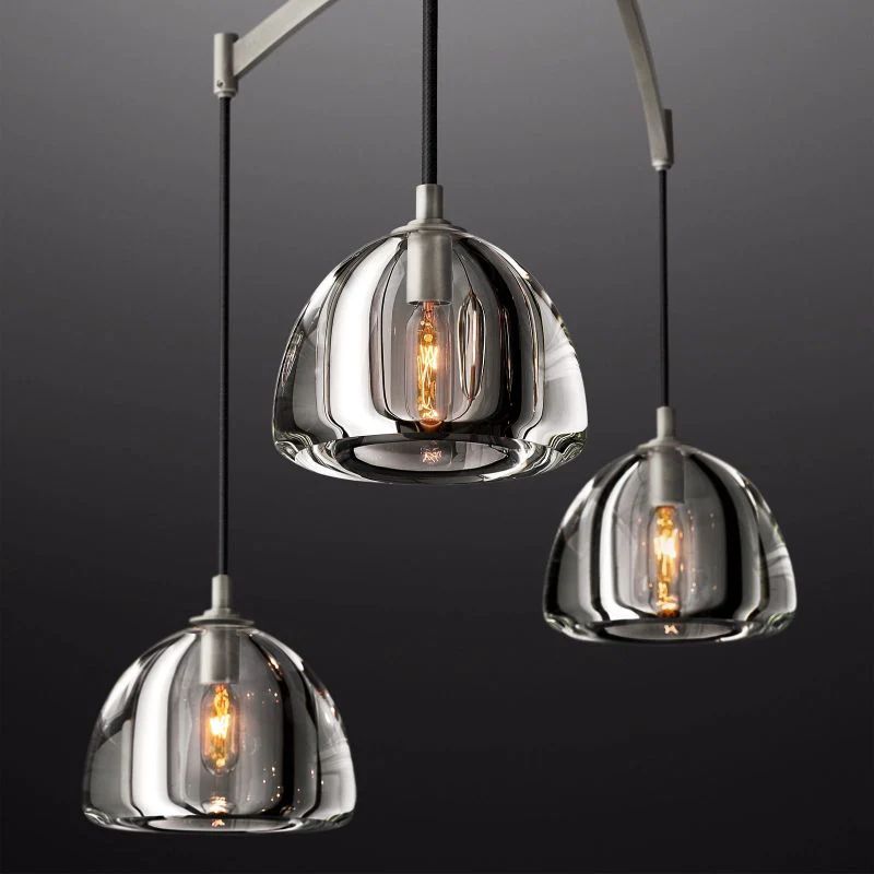 Hemival Linear Chandelier 54"