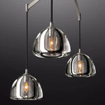 Hemival Linear Chandelier 54"
