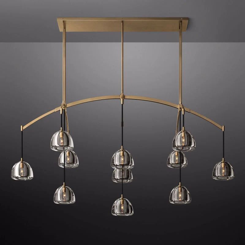 Hemival Linear Chandelier 72"