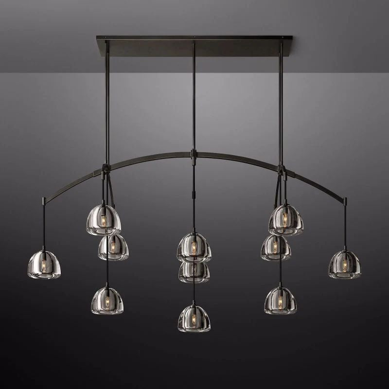 Hemival Linear Chandelier 72"