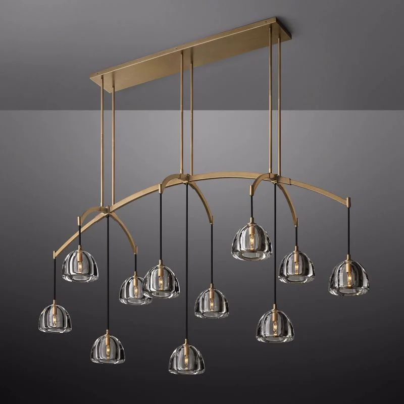 Hemival Linear Chandelier 72"