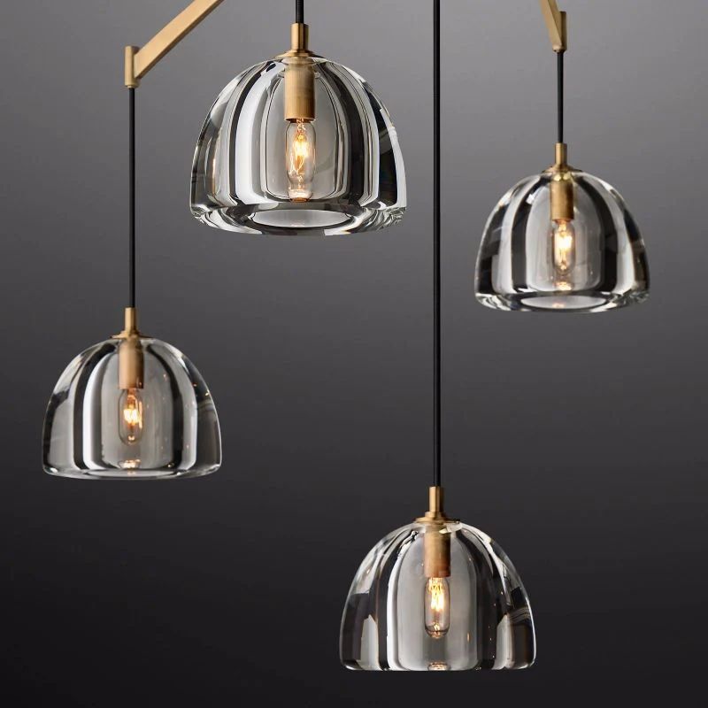 Hemival Linear Chandelier 72"