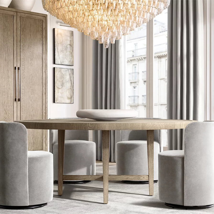 Chivaro Tiered Round Chandelier 37"