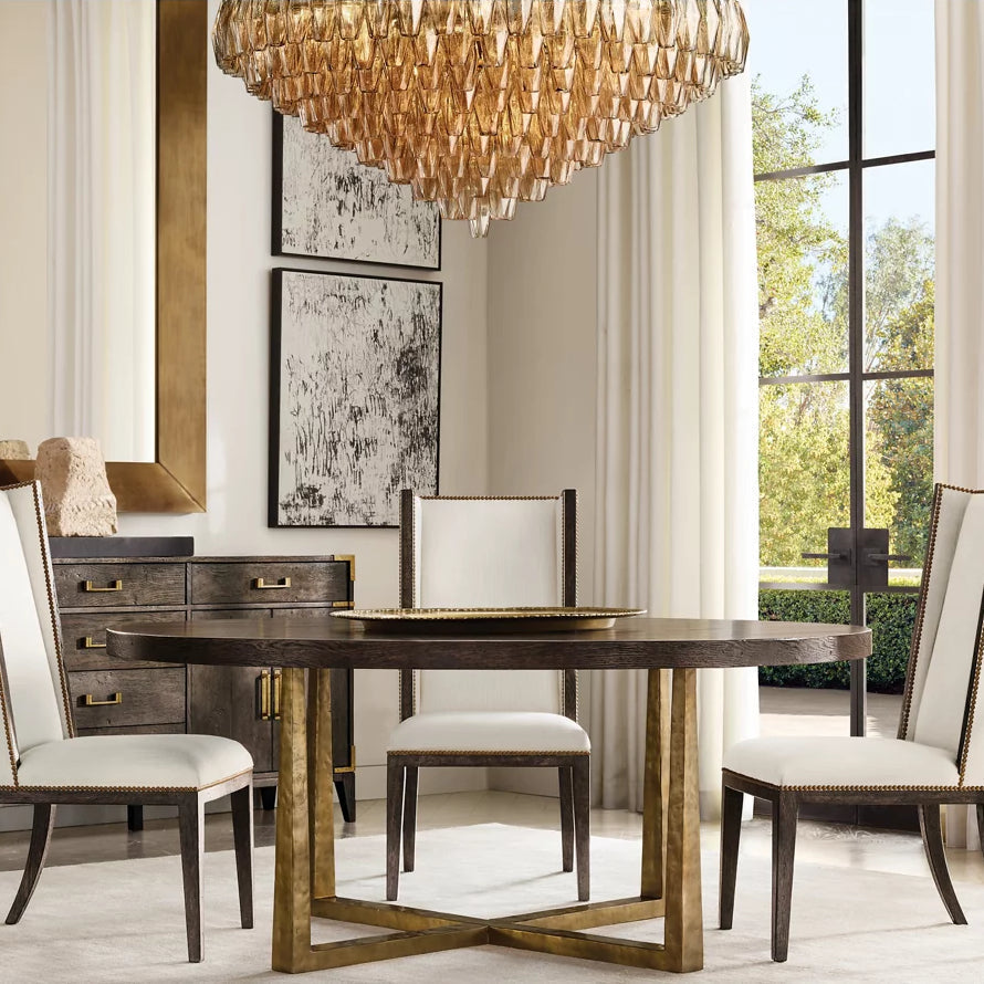 Chivaro Tiered Round Chandelier 62"