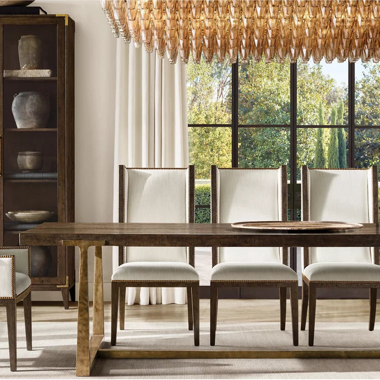 Chivaro Tiered Rectangular Chandelier 54"