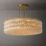 Chivaro Round Chandelier 62"