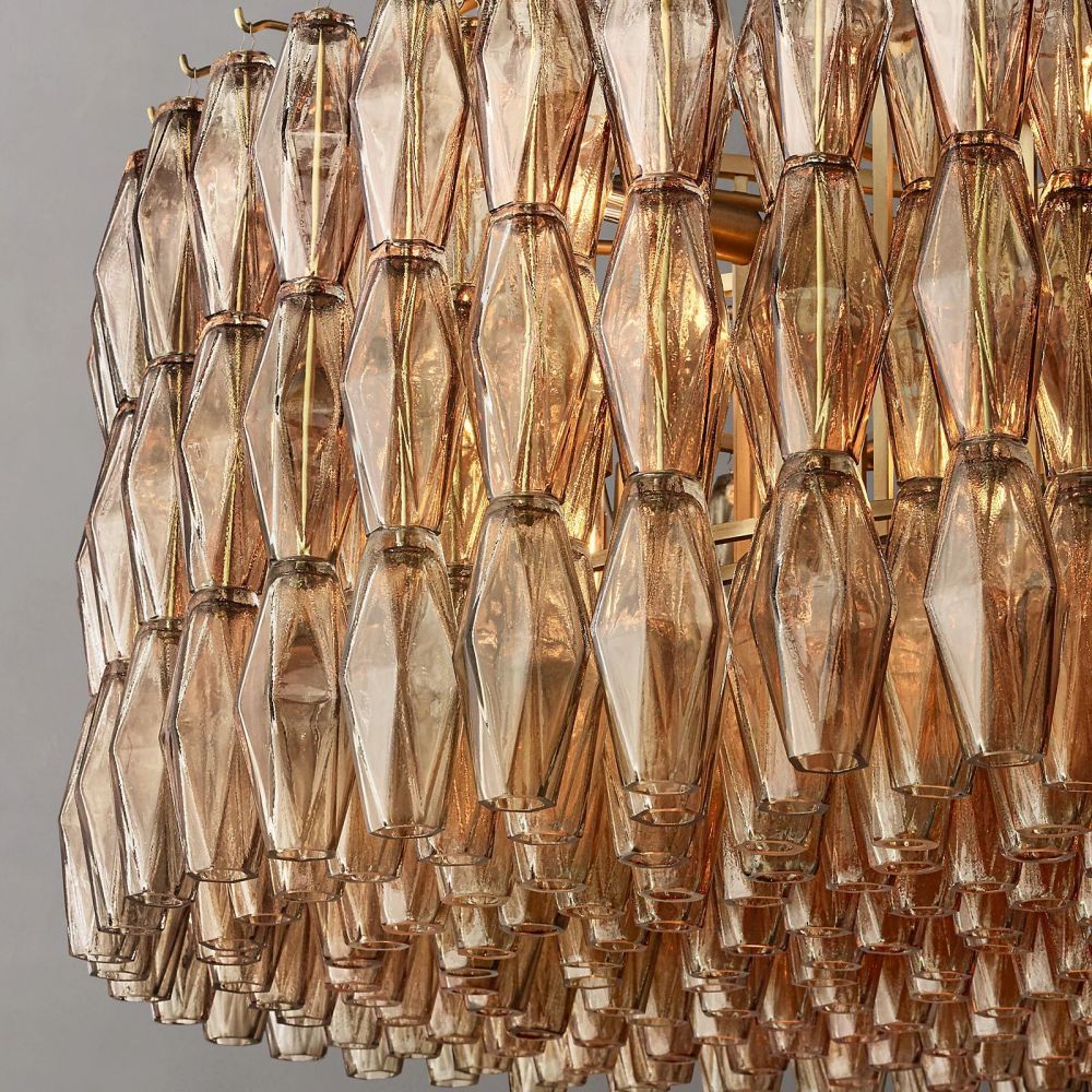Chivaro Round Chandelier 62"