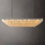 Chivaro Tiered Rectangular Chandelier 74"