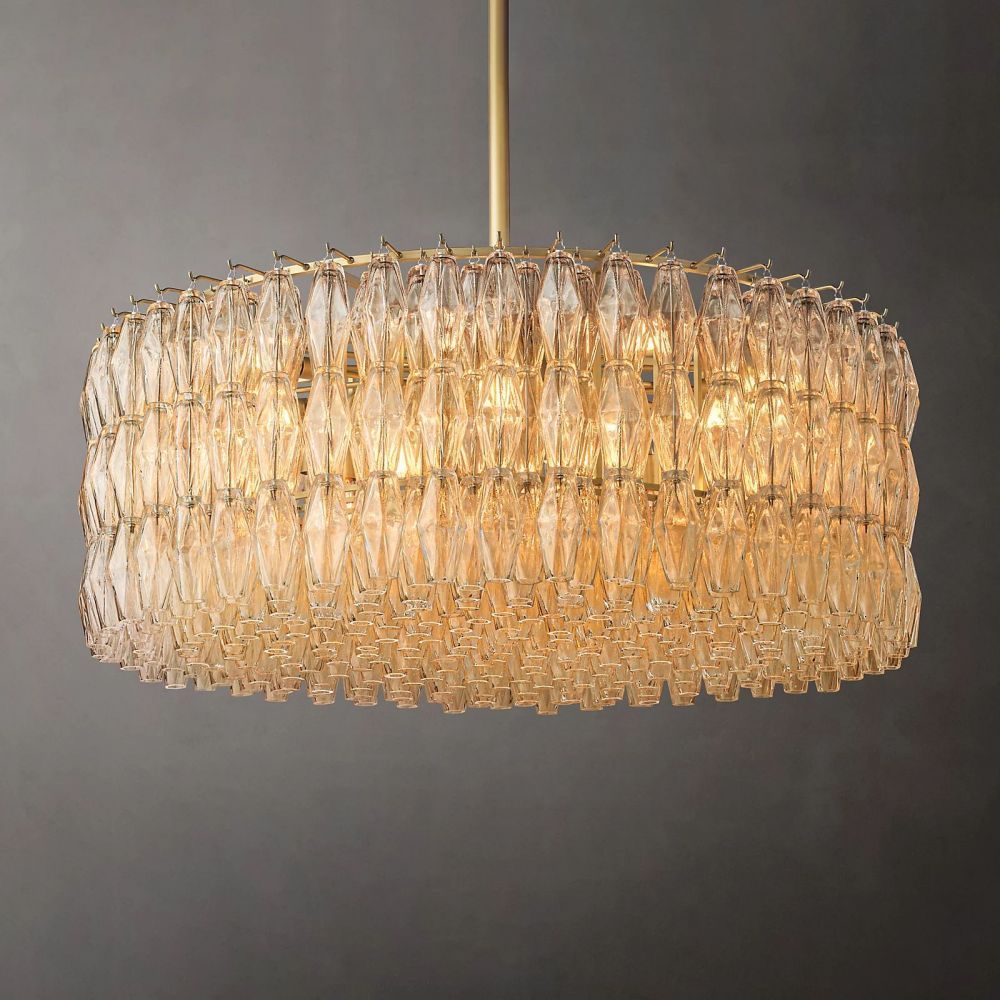 Chivaro Round Chandelier 47"