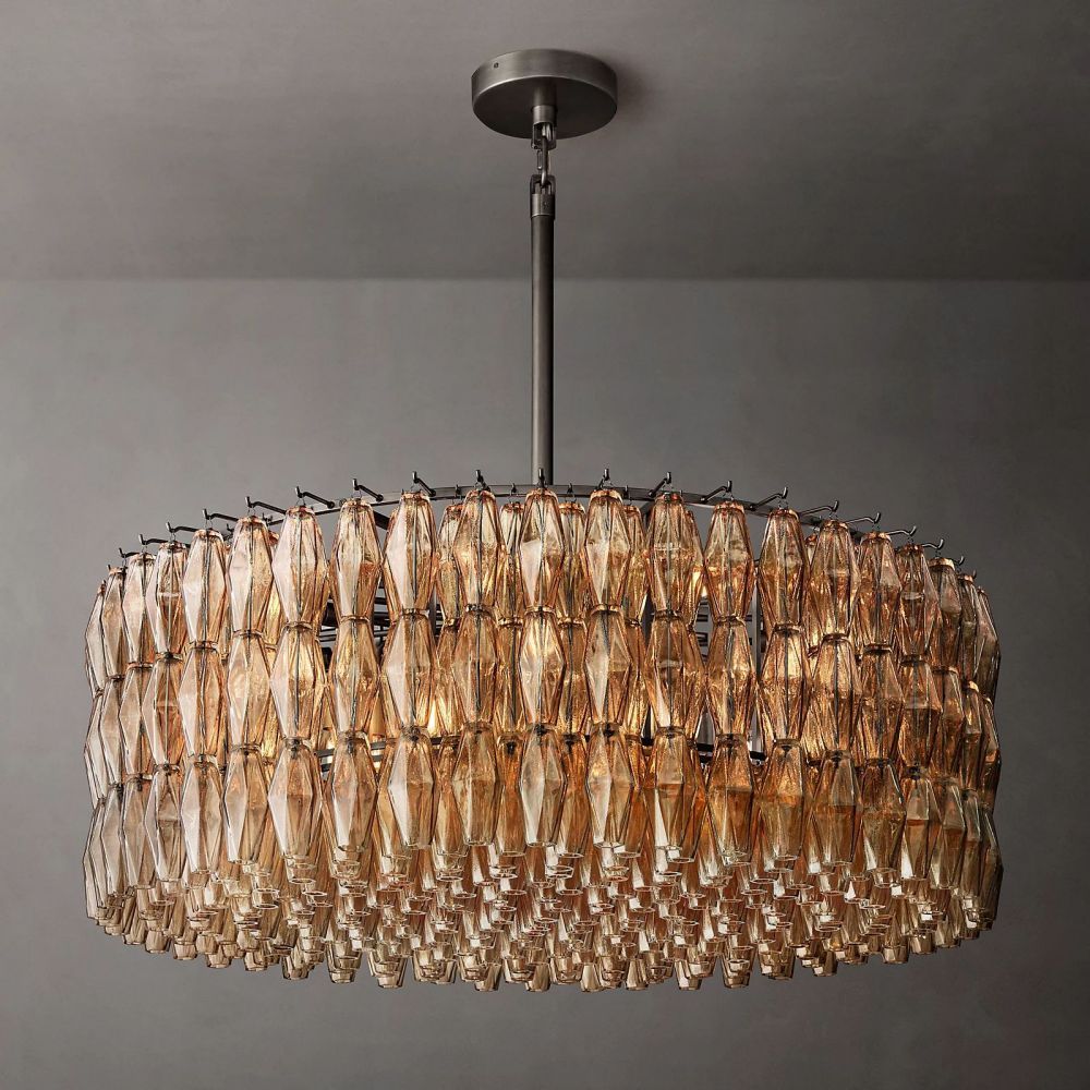 Chivaro Round Chandelier 47"
