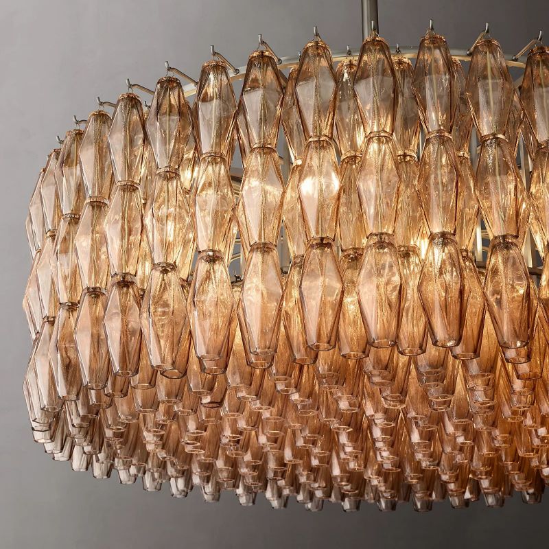 Chivaro Round Chandelier 47"