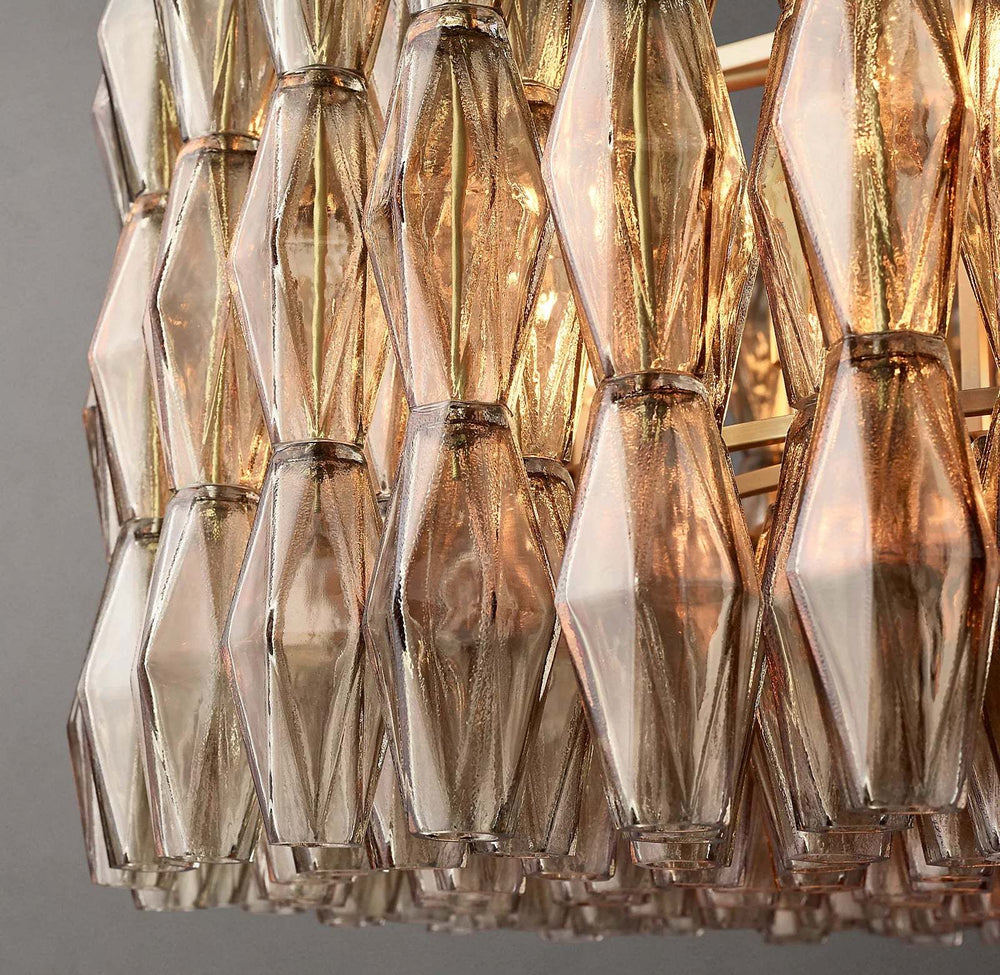 Chivaro Round Chandelier 37"