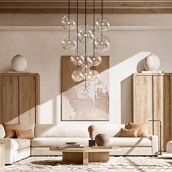 Callene Cluster Chandelier 44"
