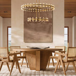 Archette Two-Tier Round Chandelier 60"