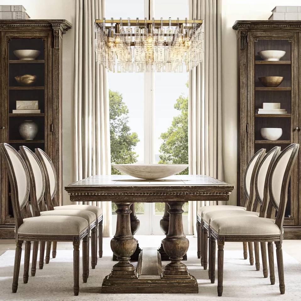 Marvion Rectangle Chandelier 60"