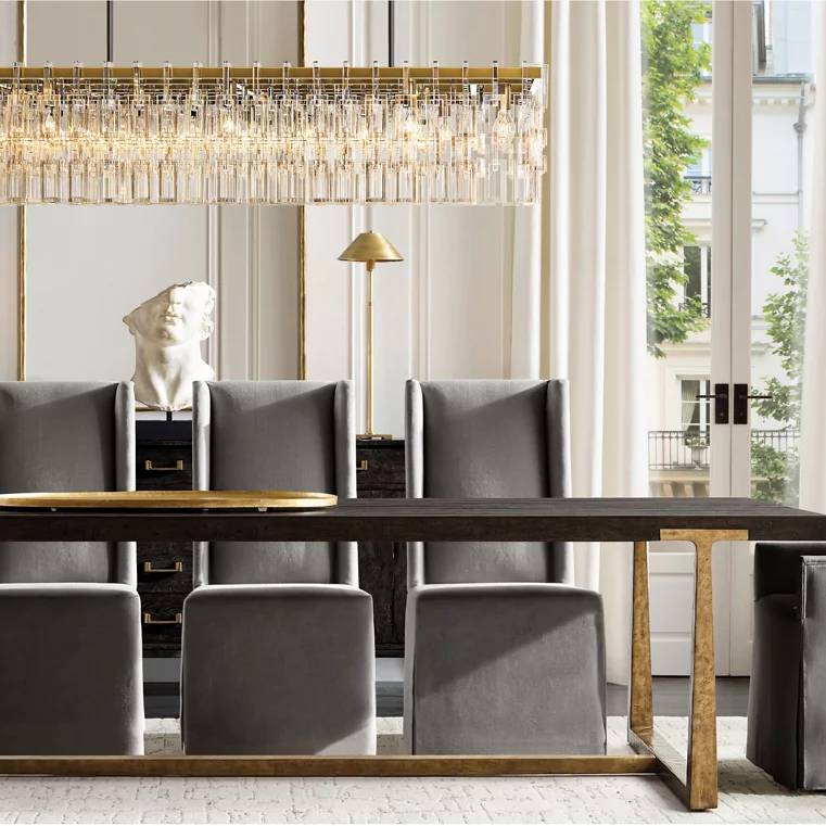 Marvion Rectangle Chandelier 60"