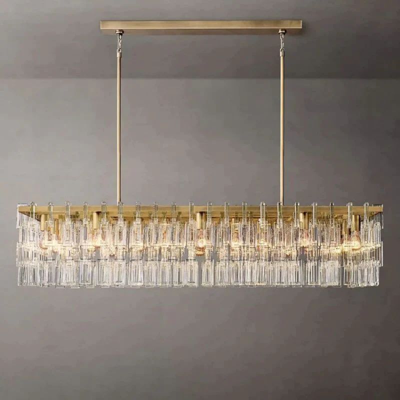 Marvion Rectangle Chandelier 60"