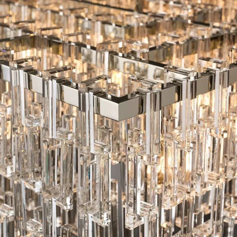 Marvion Tiered Rectangle Chandelier 72"