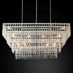 Marvion Tiered Rectangle Chandelier 72"