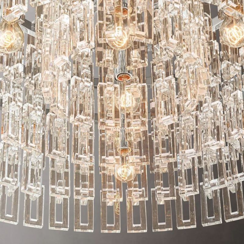 Marvion Tiered Round Chandelier 60"