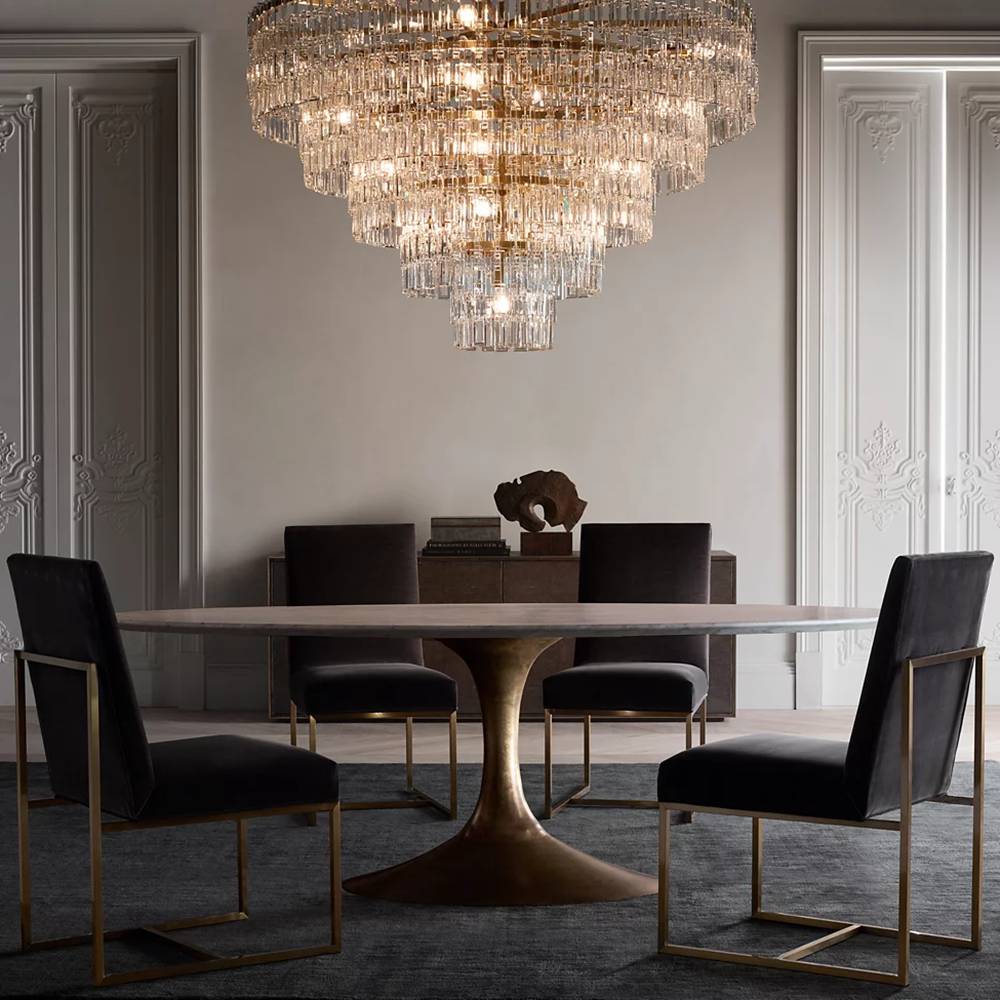 Marvion Tiered Round Chandelier 60"