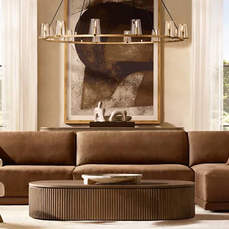 Paucent Round Chandelier 48"