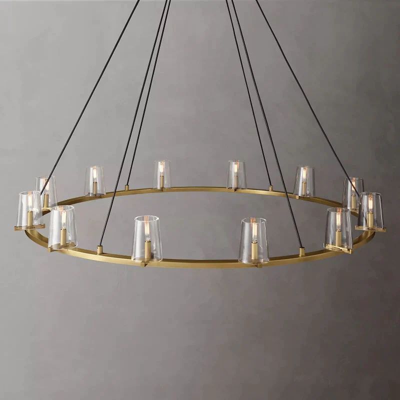 Paucent Round Chandelier 60"