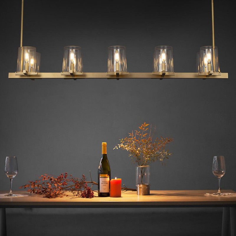 Paucent Linear Chandelier 60"