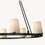 Paucent Shade Round Chandelier 36"