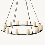Paucent Shade Round Chandelier 48"