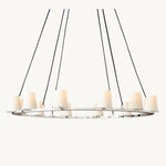 Paucent Shade Round Chandelier 48"