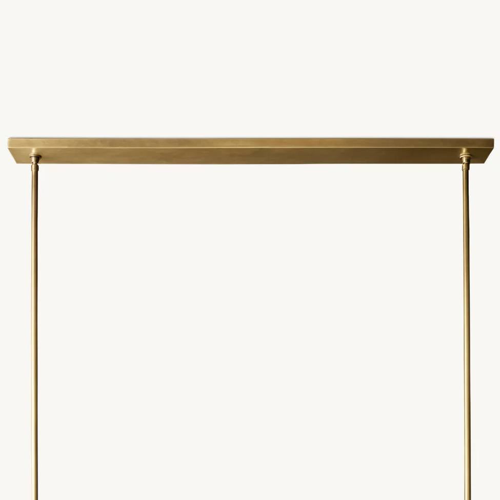 Paucent Shade Linear Chandelier 49"