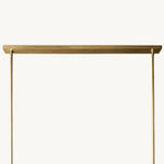 Paucent Shade Linear Chandelier 49"