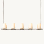 Paucent Shade Linear Chandelier 49"