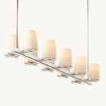 Paucent Shade Linear Chandelier 49"