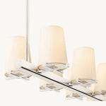 Paucent Shade Linear Chandelier 60"