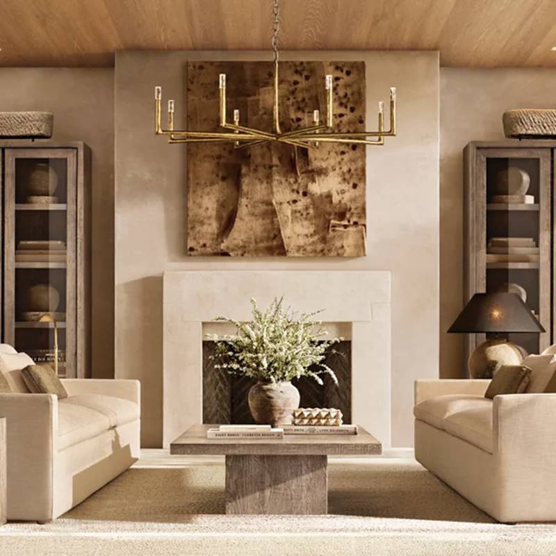 Tharous Round Chandelier 48"