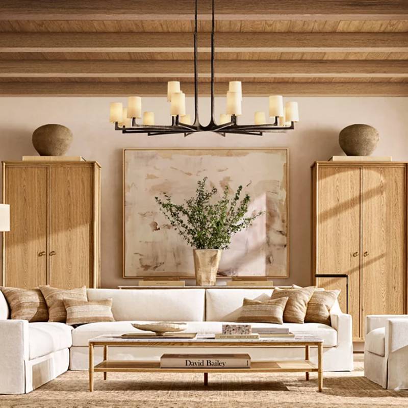 Wribert Round Chandelier 48"