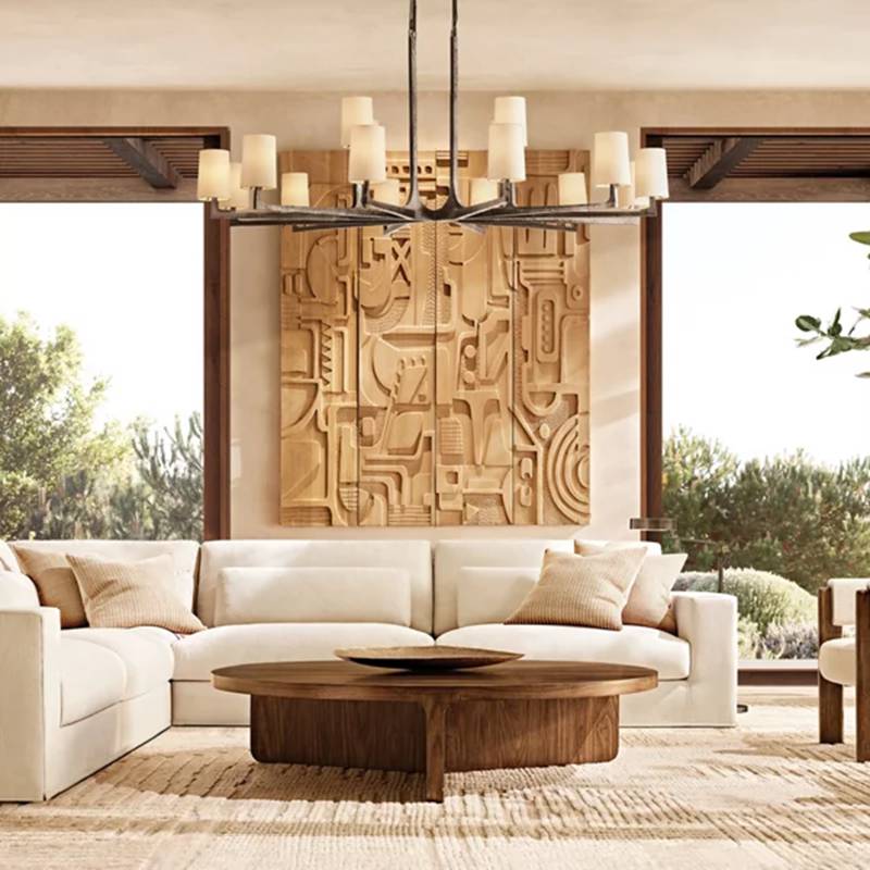 Wribert Round Chandelier 36"