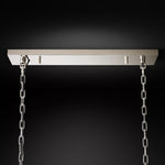 Odeval Rectangular Tiered Chandelier 40"