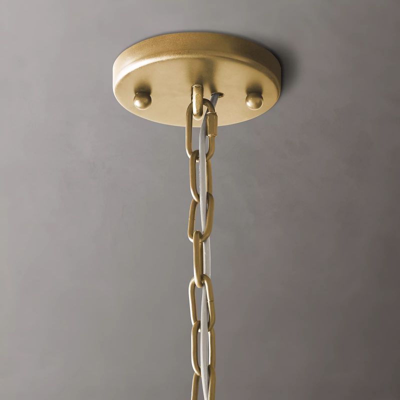 Odeval Tiered Square Chandelier 47"