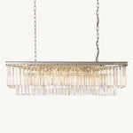 Odeval Rectangular Tiered Chandelier 49"