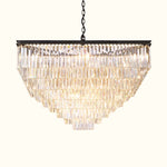 Odeval Tiered Square Chandelier 47"