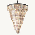Odeval Triangular Helix Chandelier