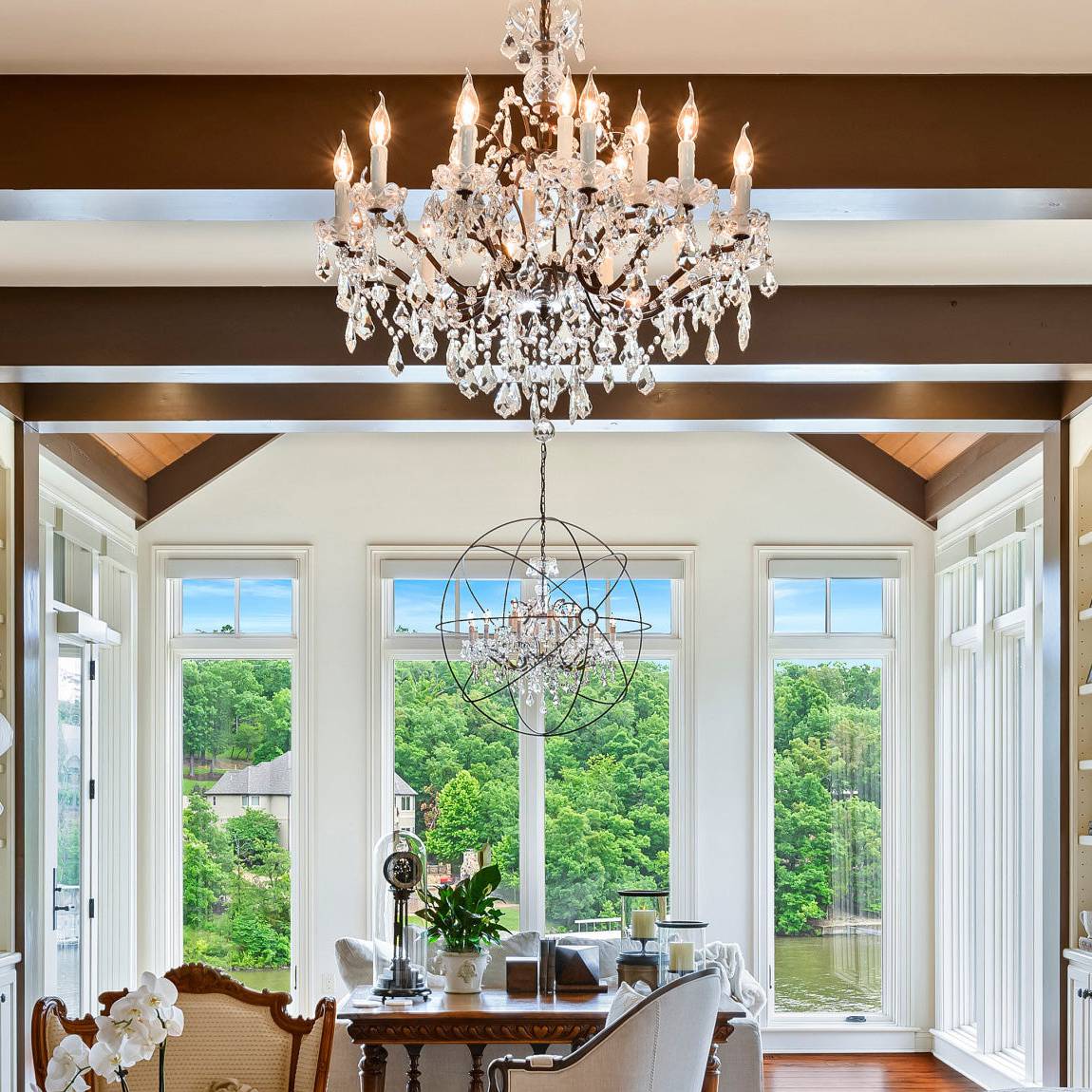 Lococo Round Chandelier 28"