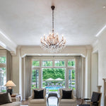Lococo Round Chandelier 33"