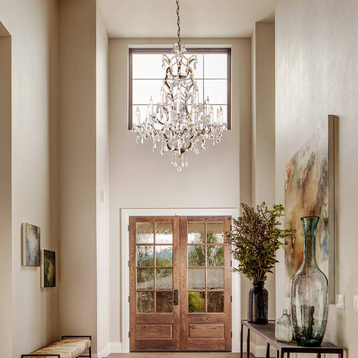 Lococo Round Chandelier 40"