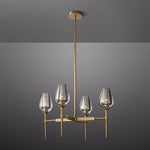 Tulessy Round Chandelier 27"