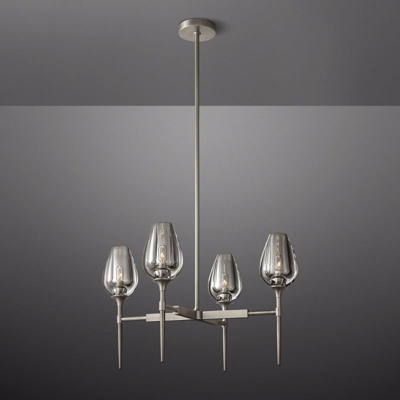 Tulessy Round Chandelier 27"