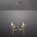 Tulessy Round Chandelier 27"